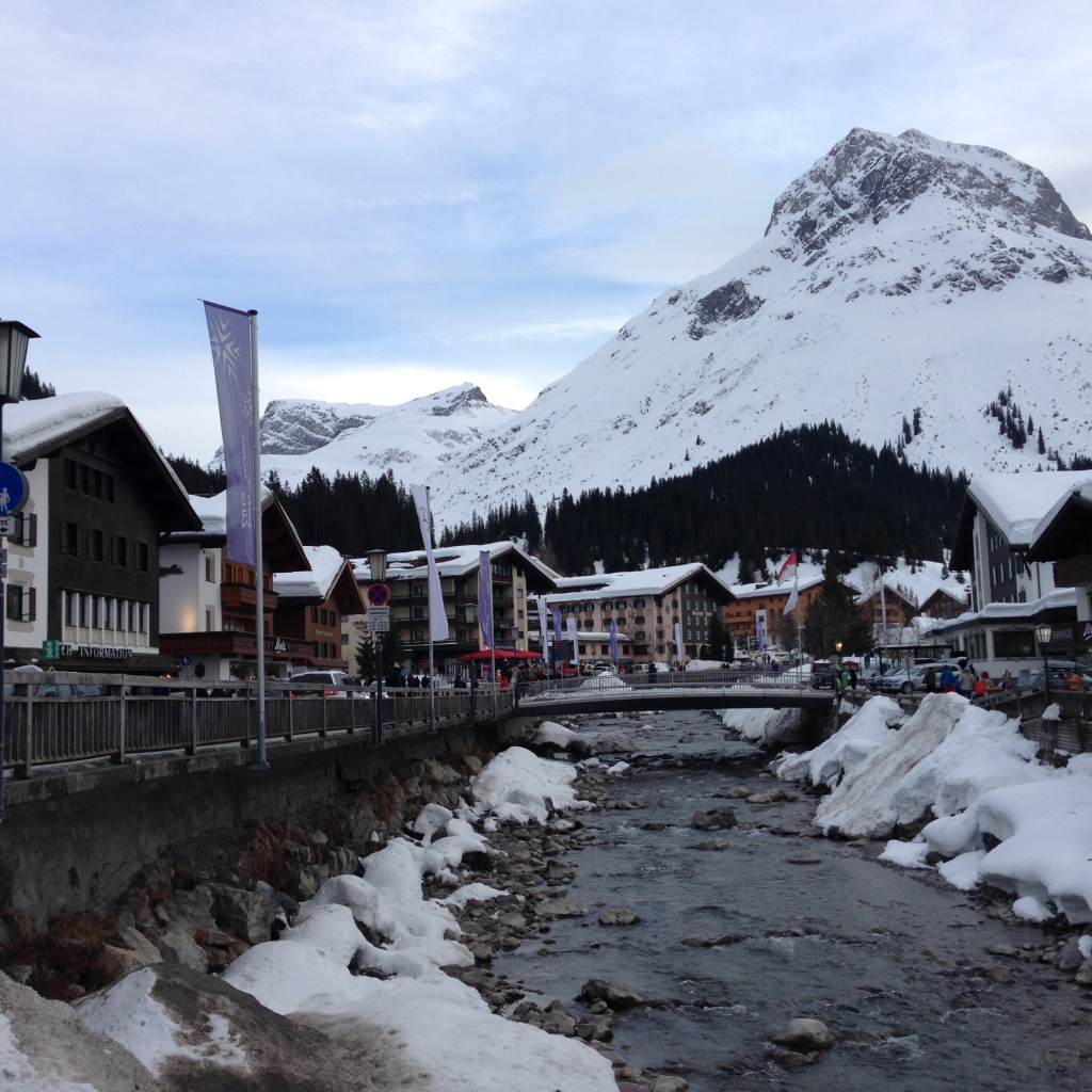 Городские дома на горнолыжном курорте Лех, Австрия