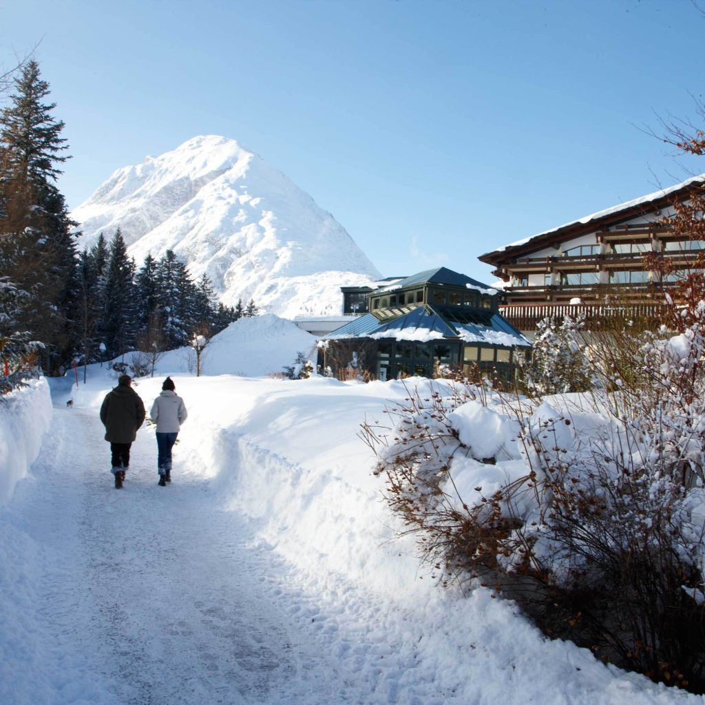 Зимний отдых на курорте Тельфс-Бюхен, Австрия