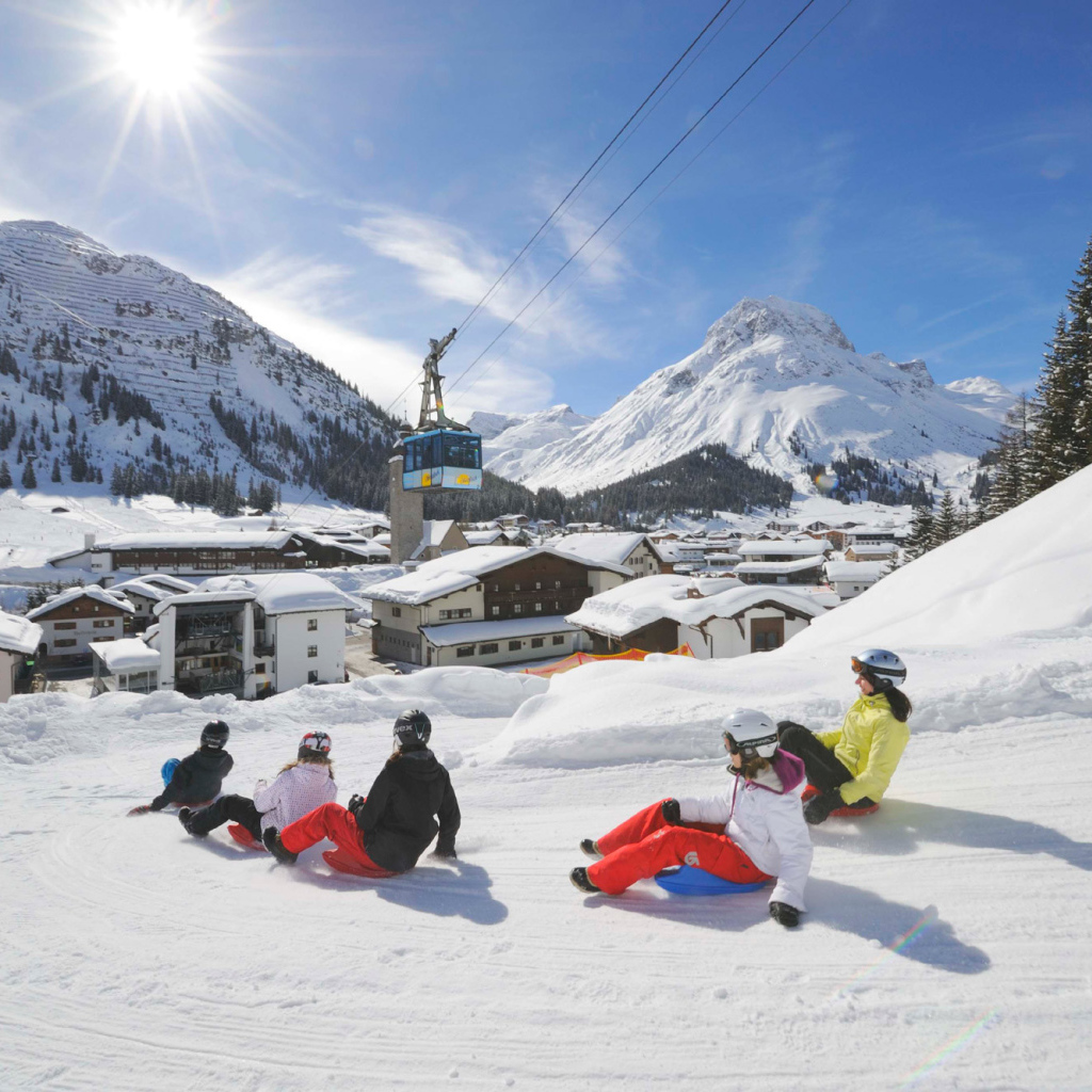Зимний отдых на горнолыжном курорте Лех, Австрия