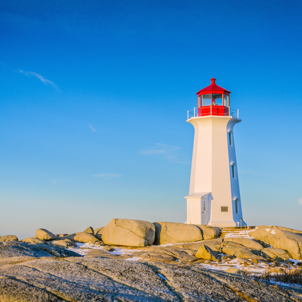 Маяк Пеггис Коув, Новая Шотландия, Канада