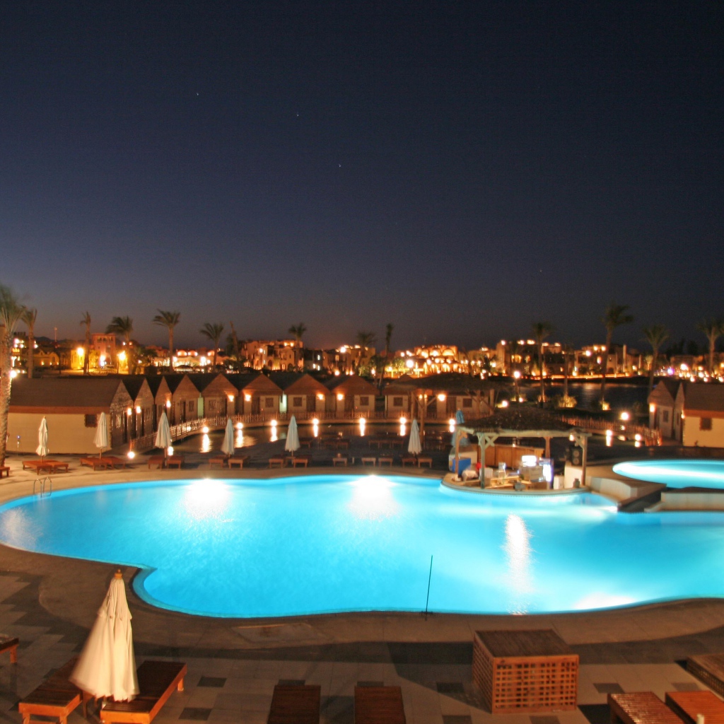 Ночной отель на курорте Эль Гуна, Египет