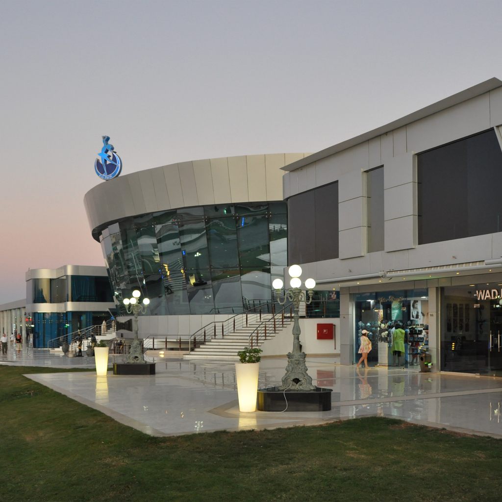 Торговый центр на курорте Шарм эль Шейх, Египет