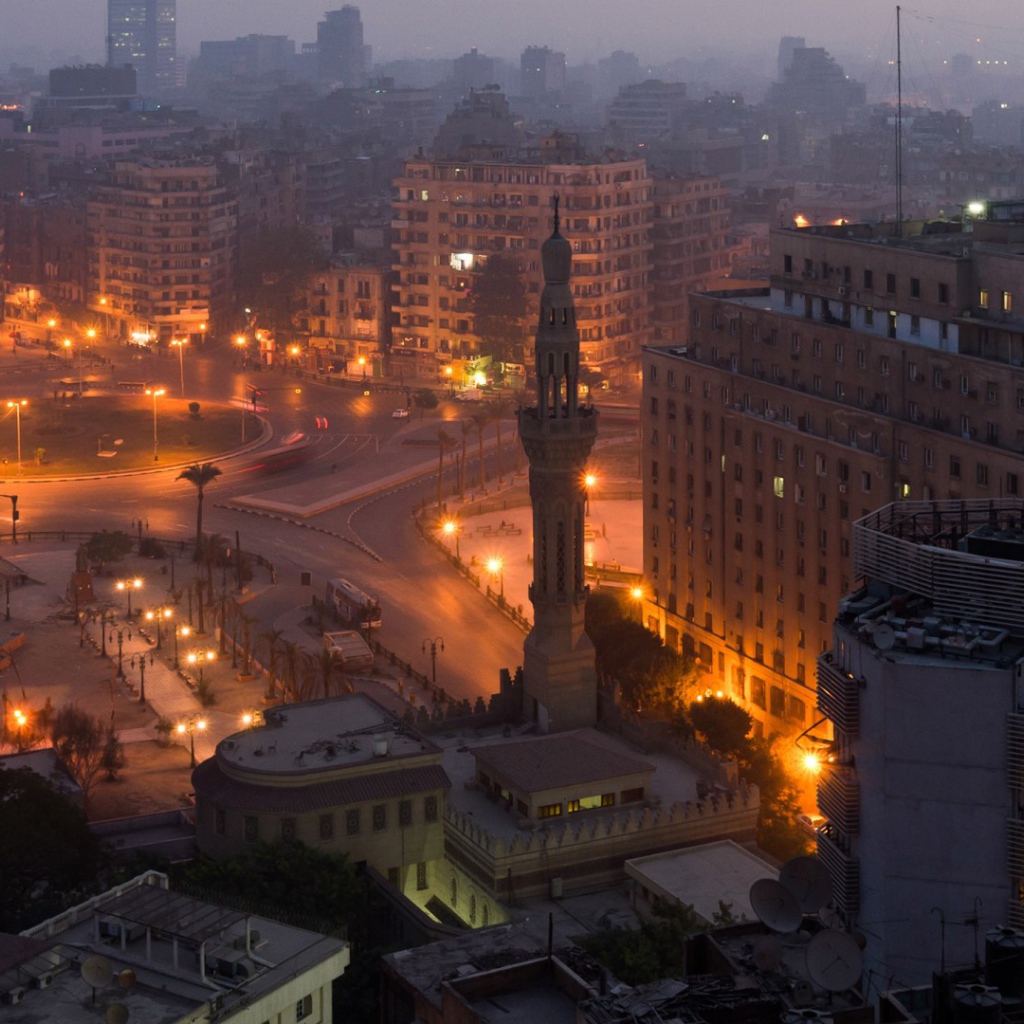 Площадь Тахрир в Каире