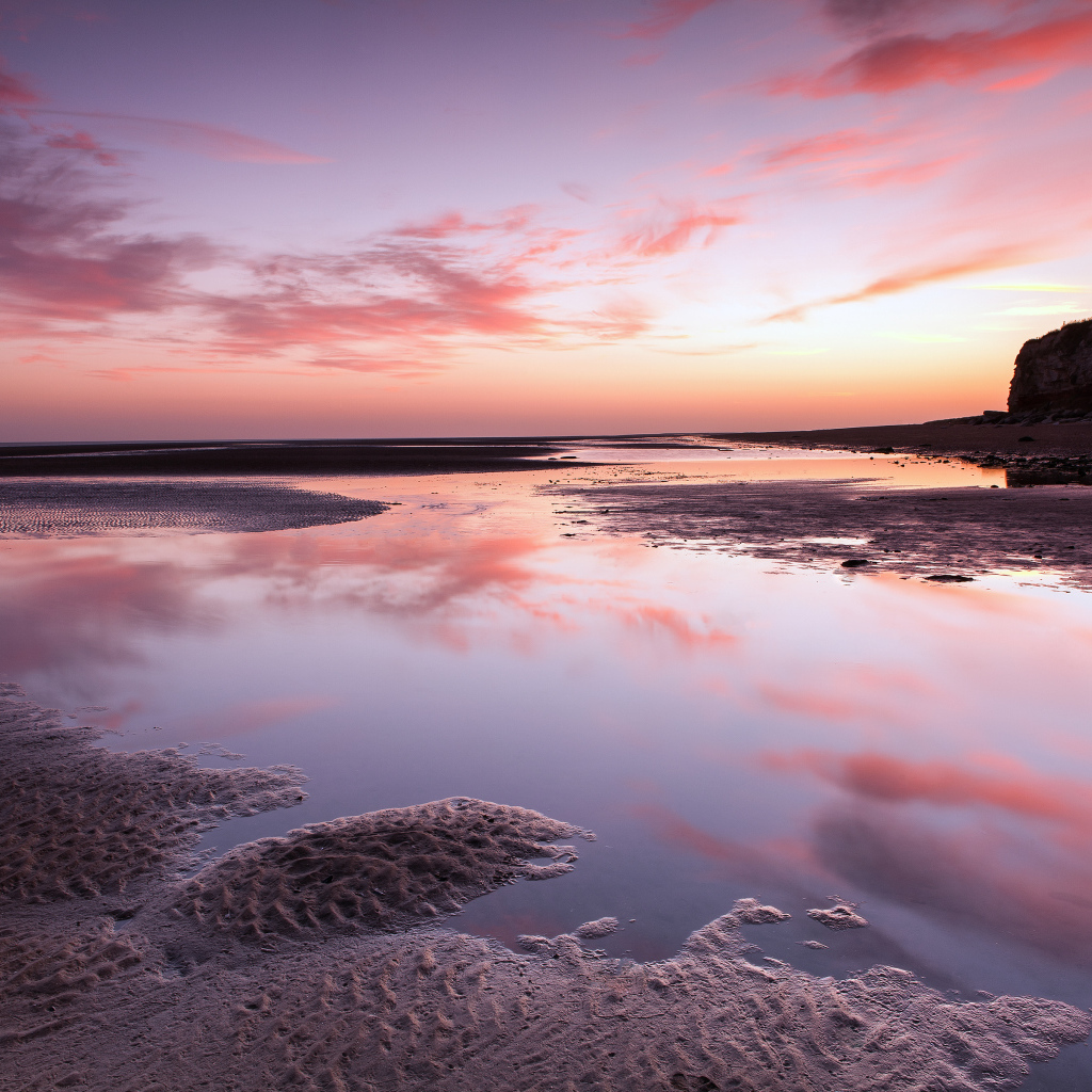 Рассвет на Ханстентон Бич, Великобритания