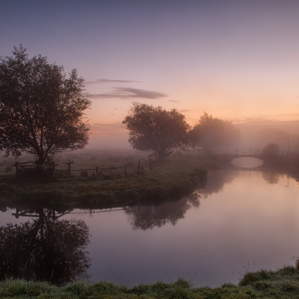 Мистическое утро в Англии