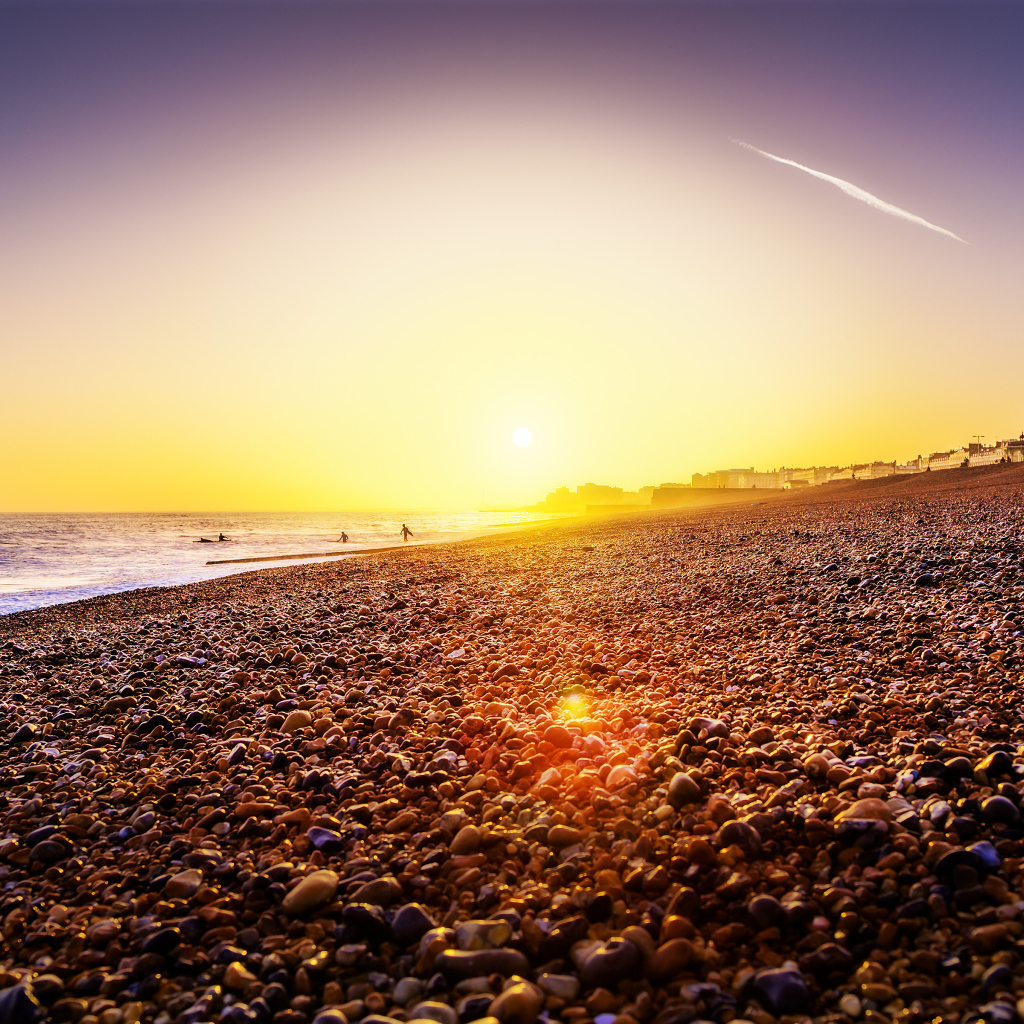 Закат в Брайтоне, Англия