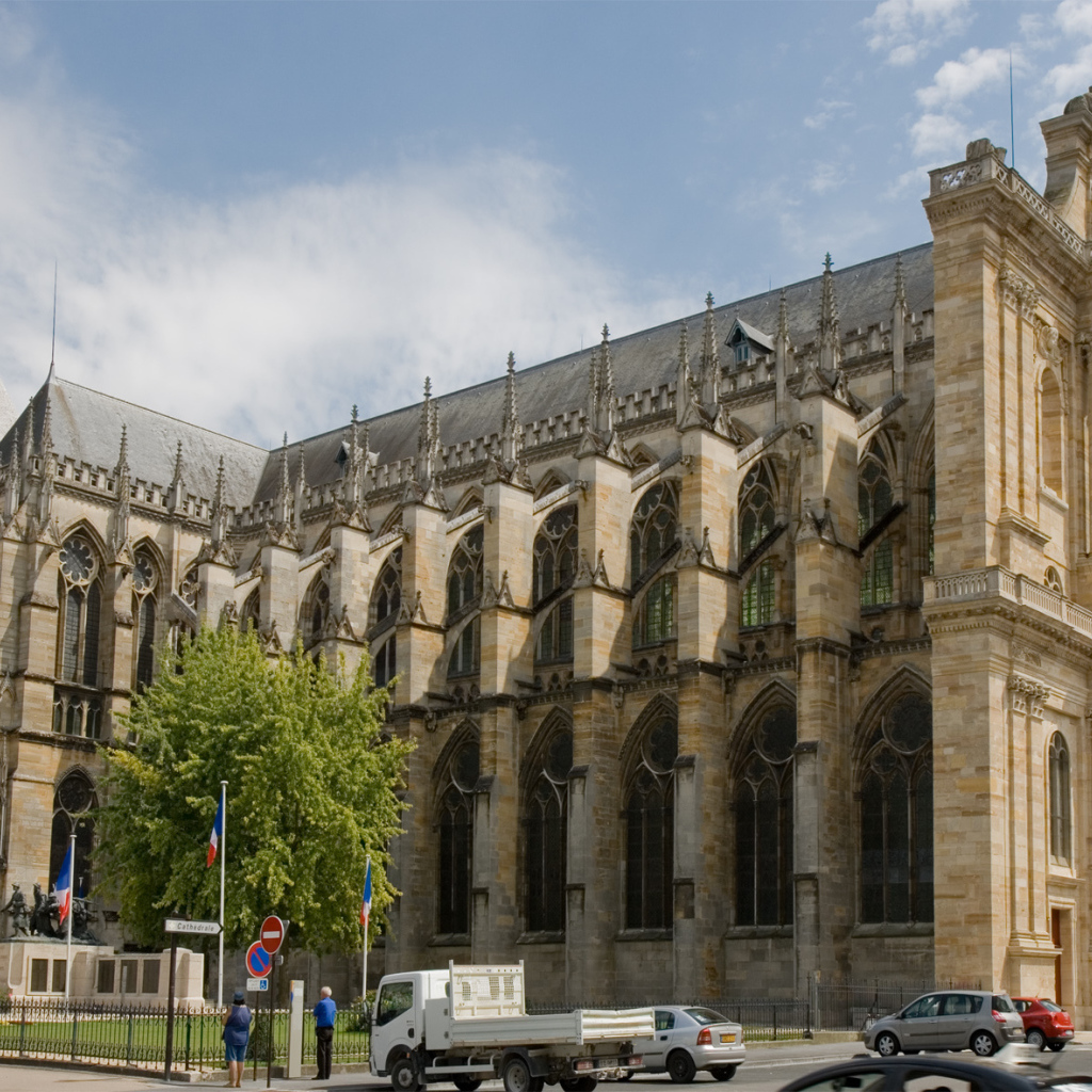 Собор в провинции Шампань, Франция