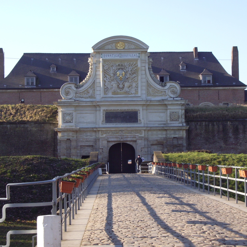 Цитадель в городе Лилль, Франция