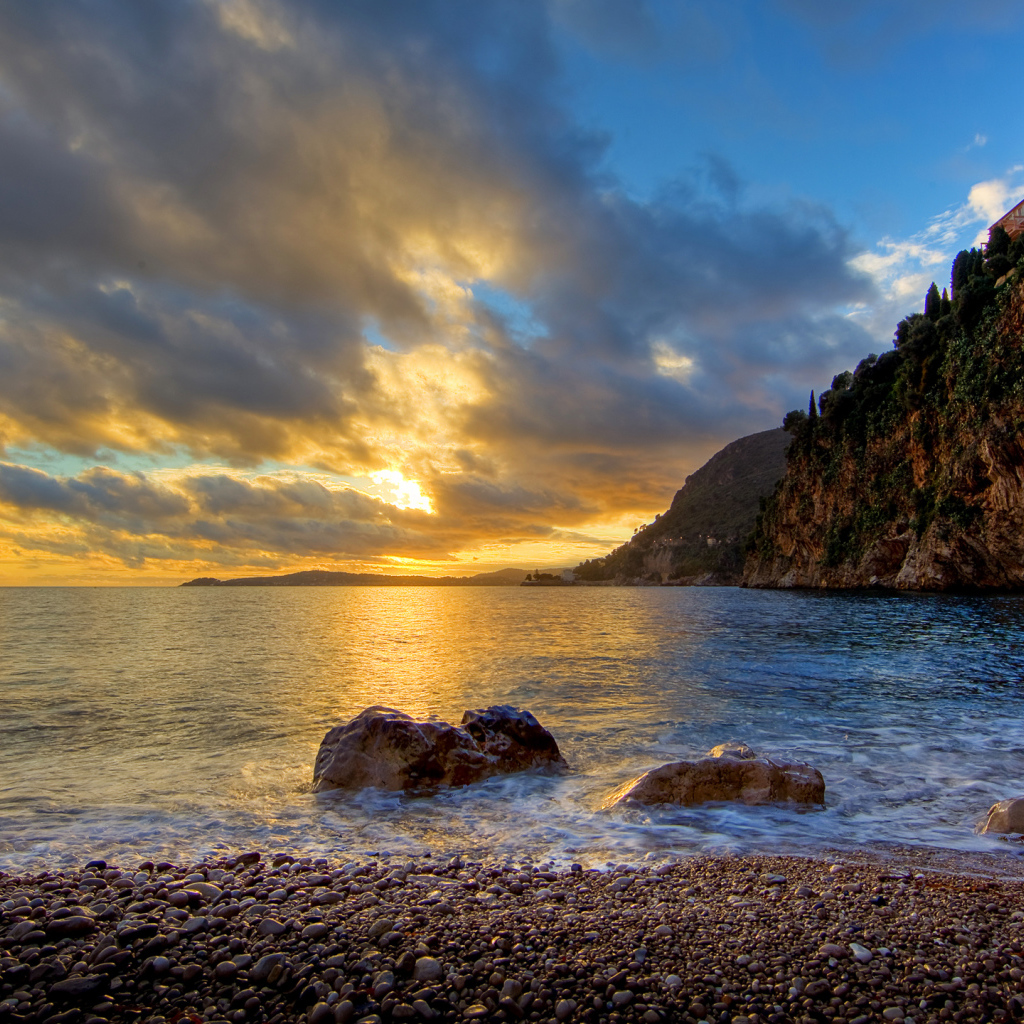 Побережье на Лазурном берегу, Франция