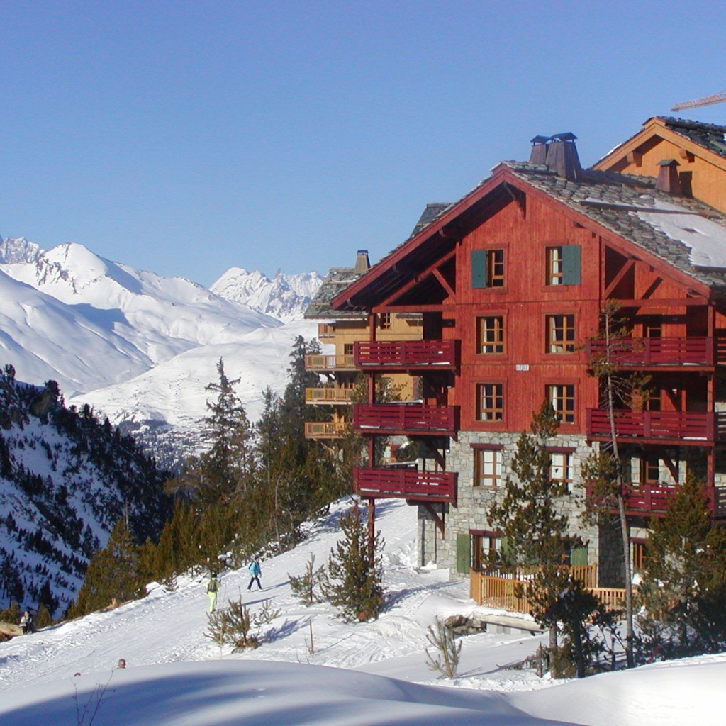 Уютная гостиница на горнолыжном курорте Лез Арк, Франция