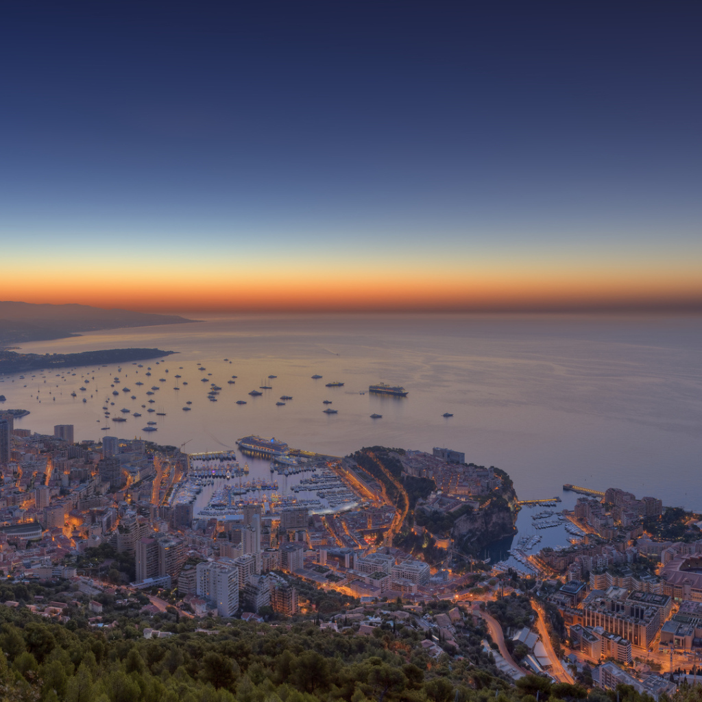 Evening in Monte Carlo, France