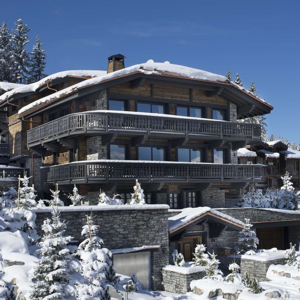 Дом на горнолыжном курорте Куршевель, Франция