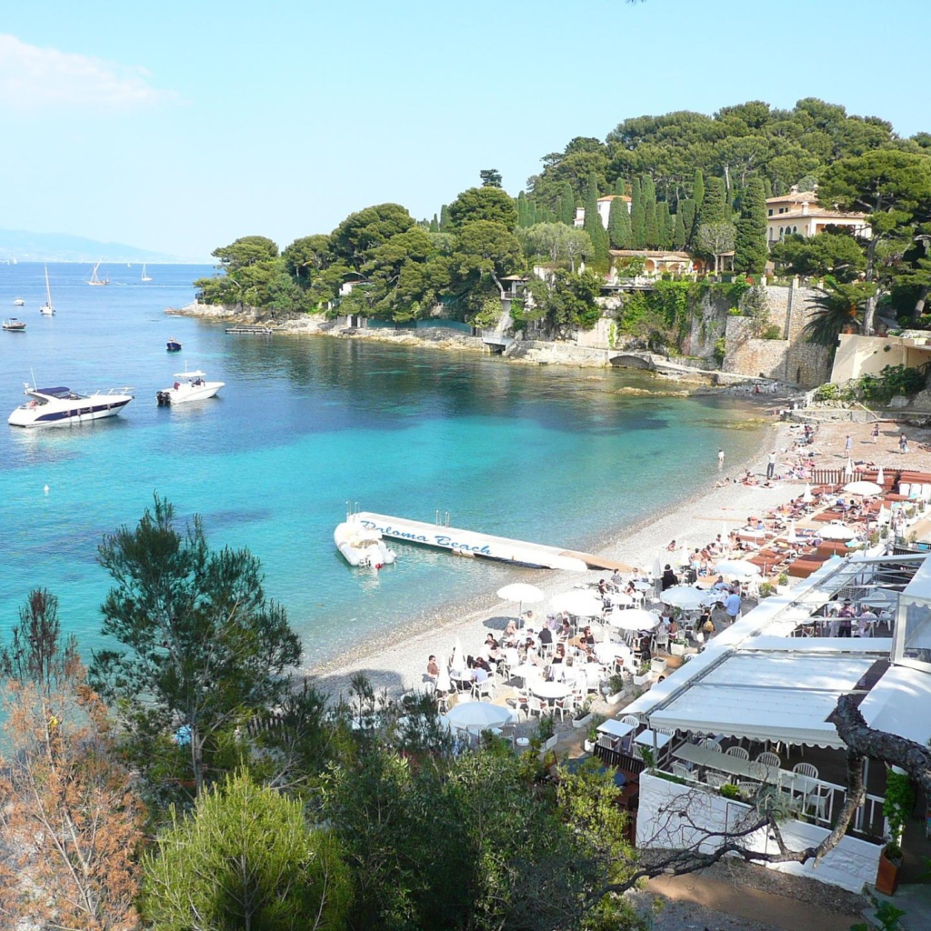 Причал на курорте Сен-Жан-Кап-Ферра, Франция