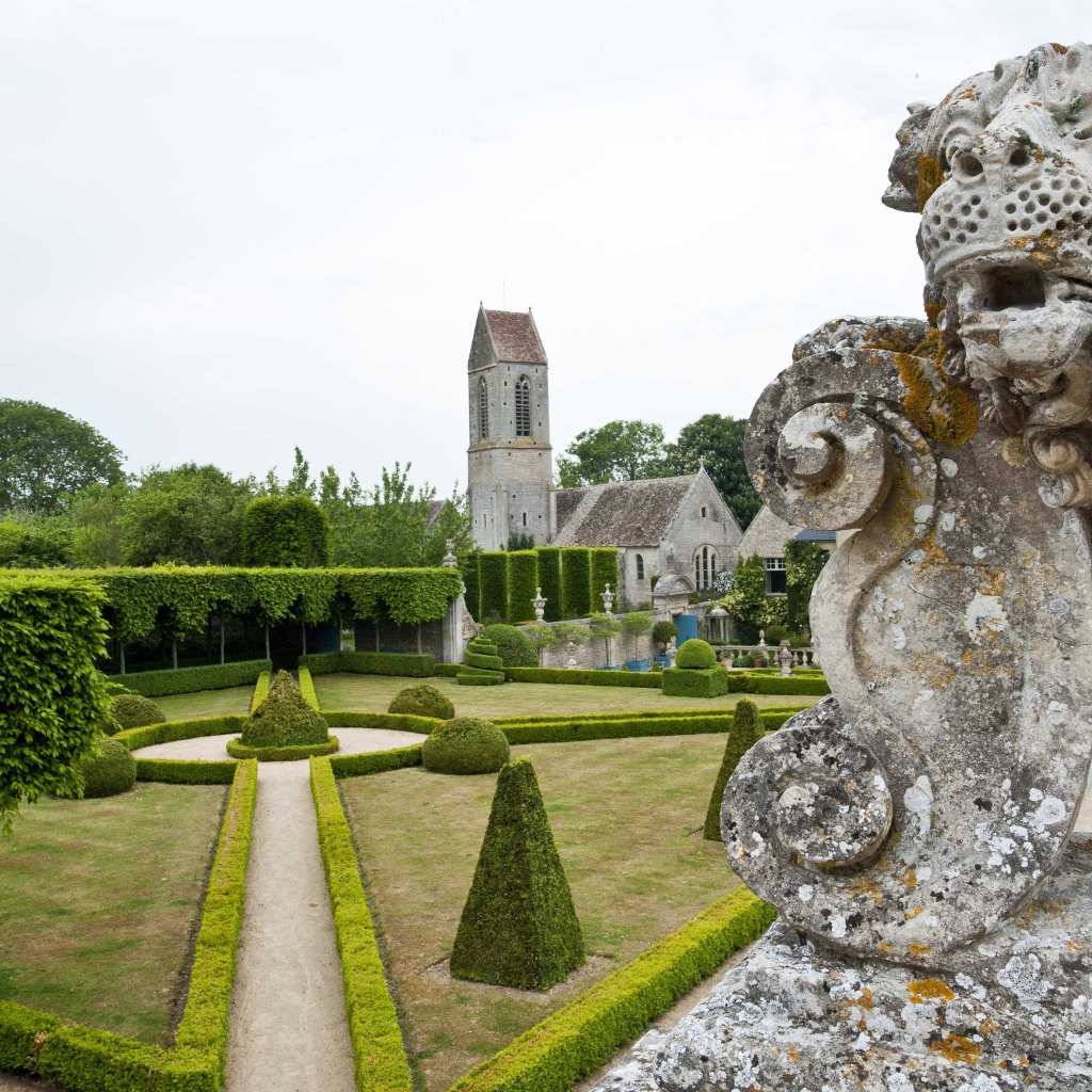 Парк в Нормандии, Франция