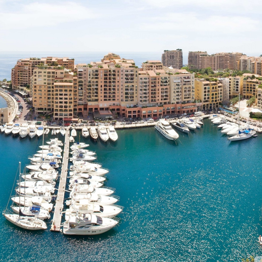 Порт в Монте-Карло, Франция