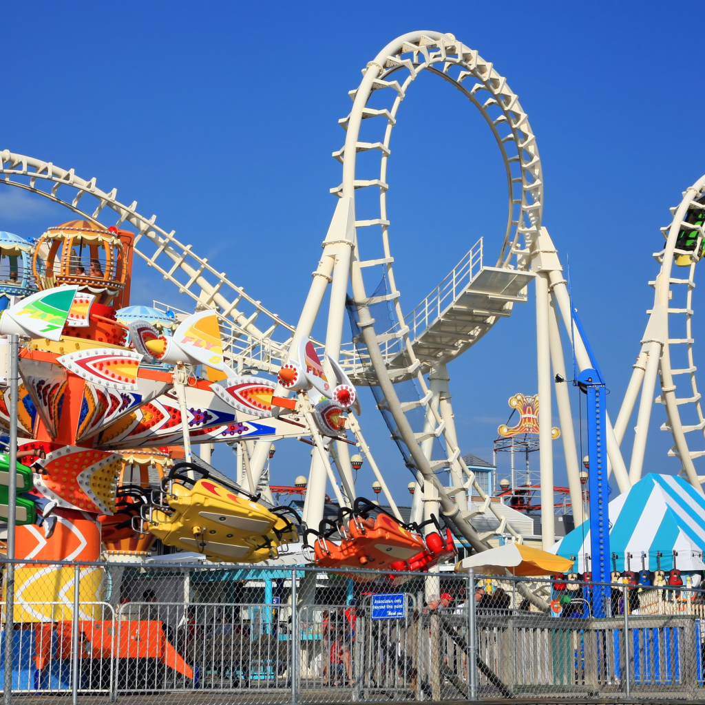 Американские горки в Диснейленде, Франция