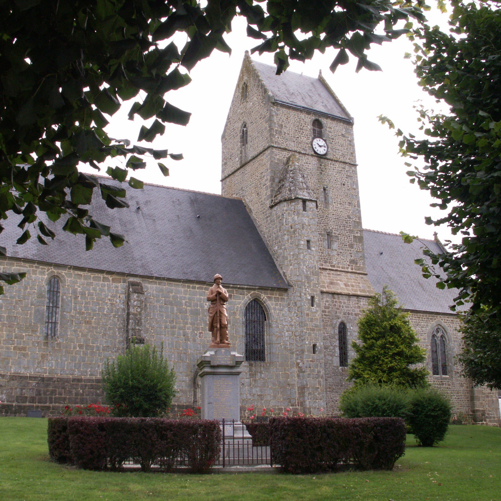 Скульптура в Нормандии, Франция