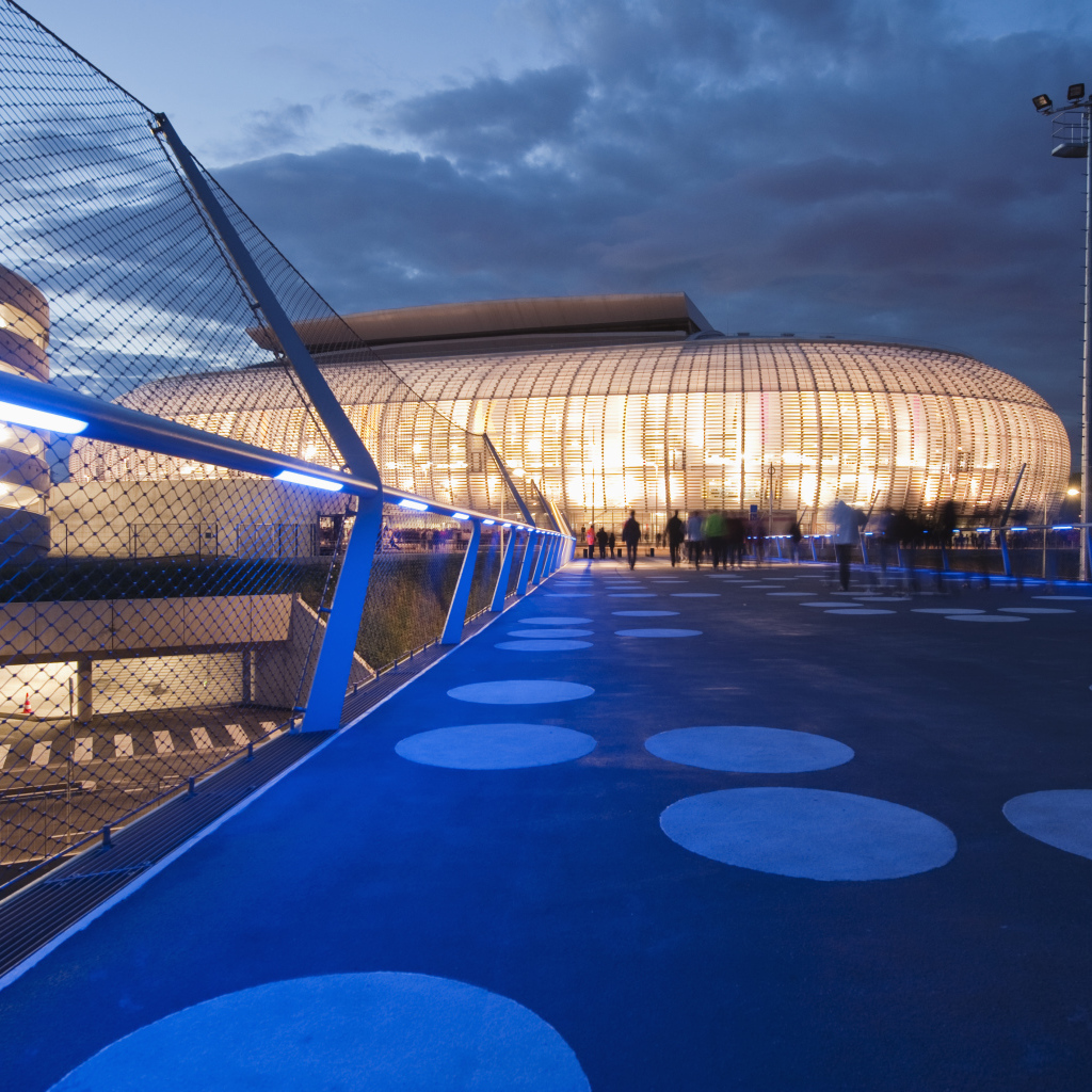 Стадион в городе Лилль, Франция