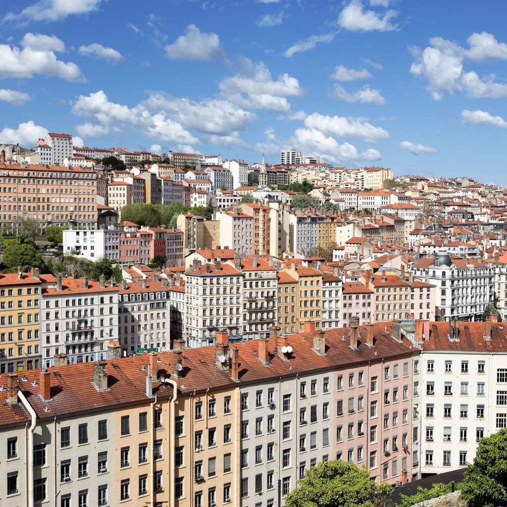 Город Лион, Франция