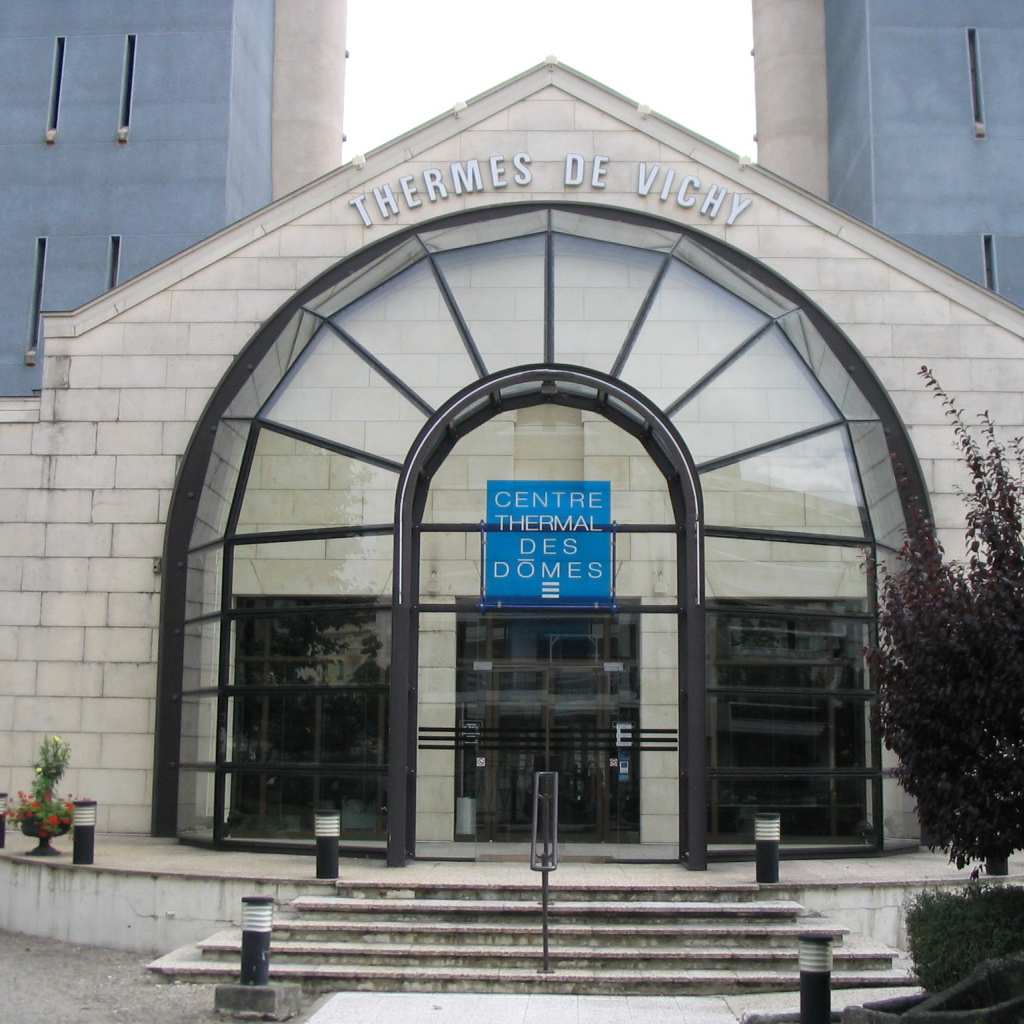 Термальный центр в городе Виши, Франция