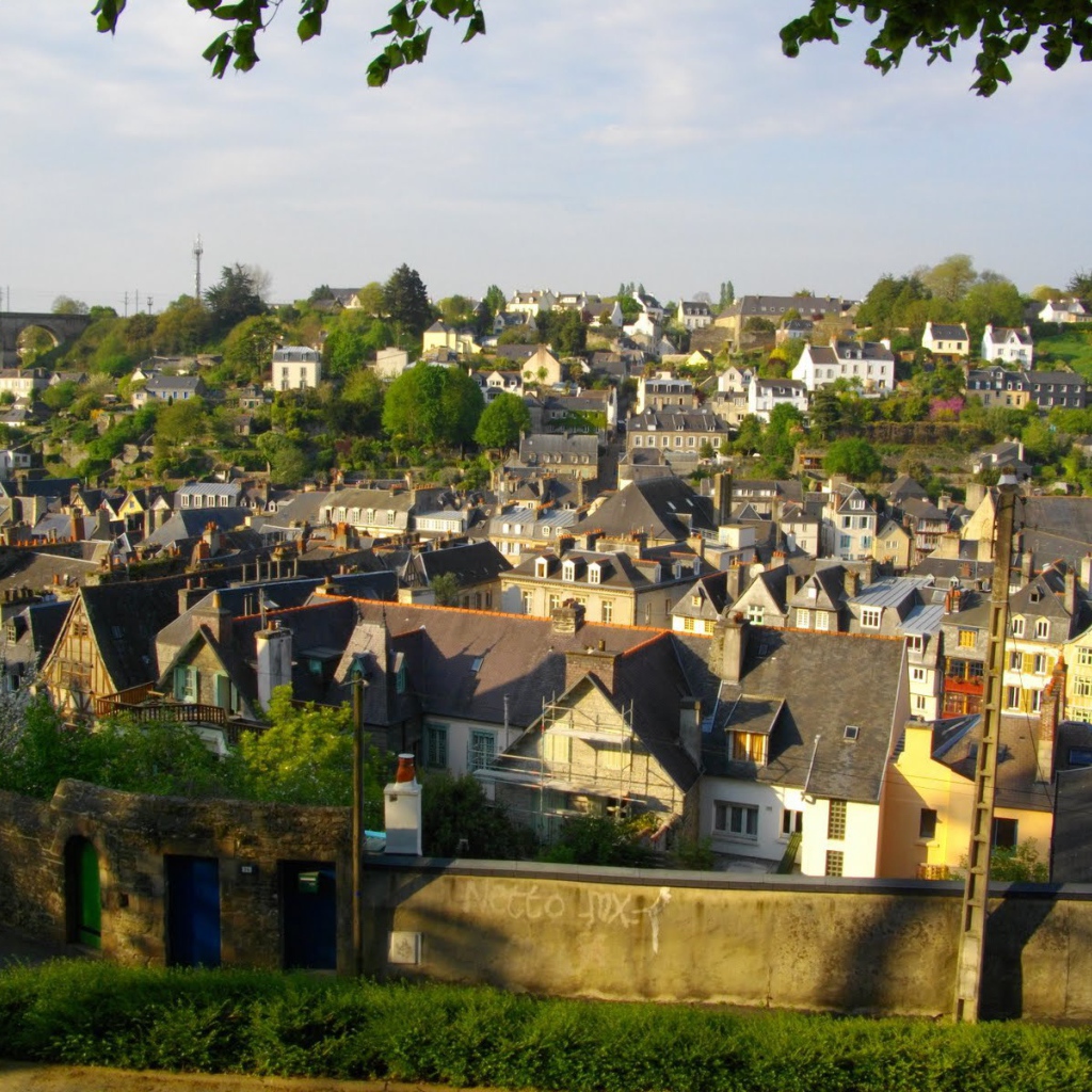 Город в Бретань, Франция