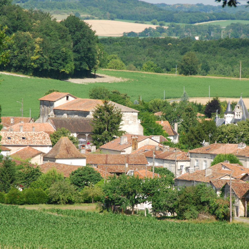 Деревушка в провинции Шампань, Франция