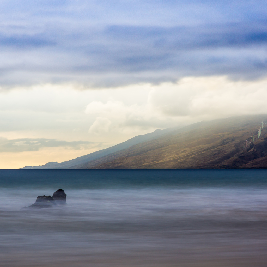 Закат на гавайском острове Мауи