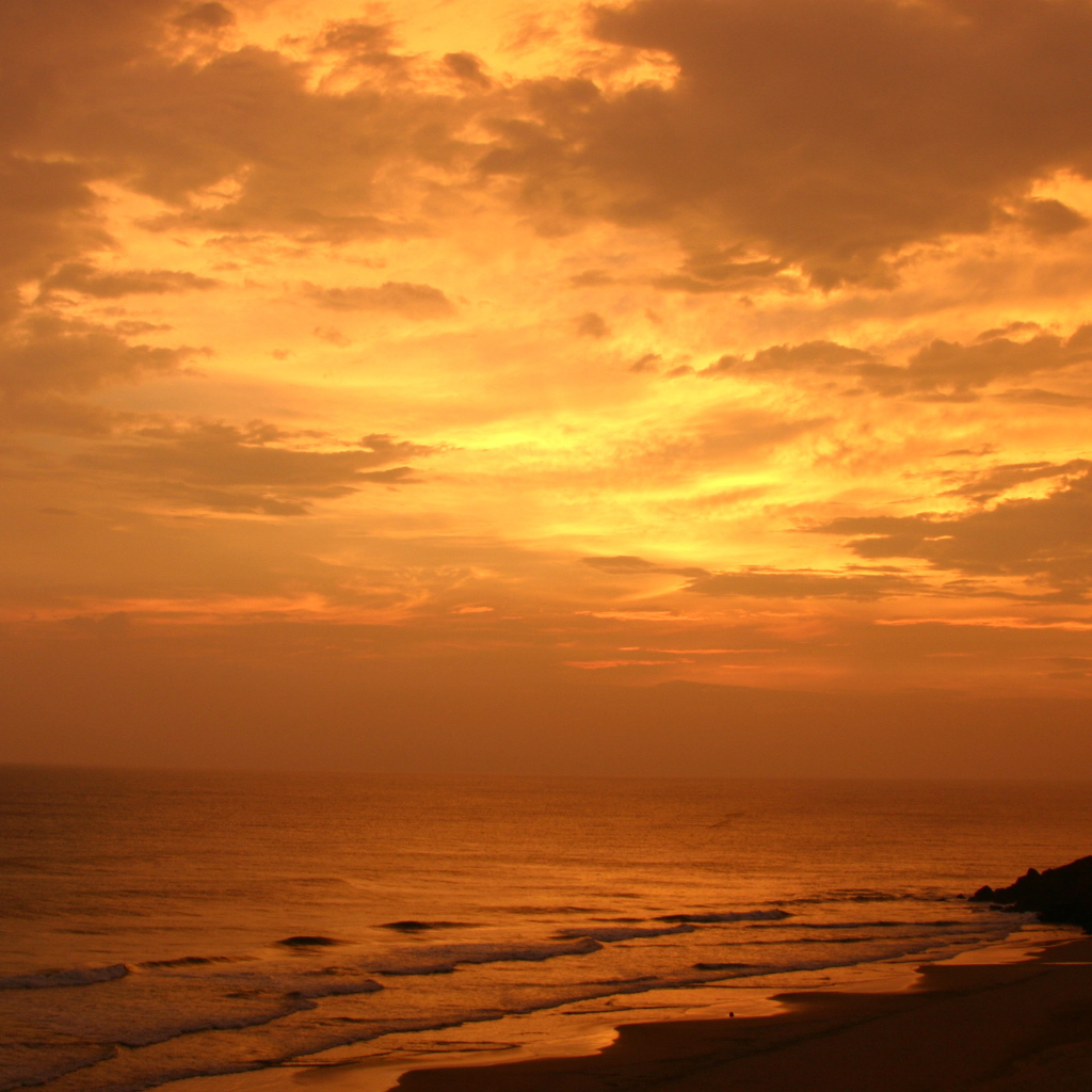 После заката в Варкале