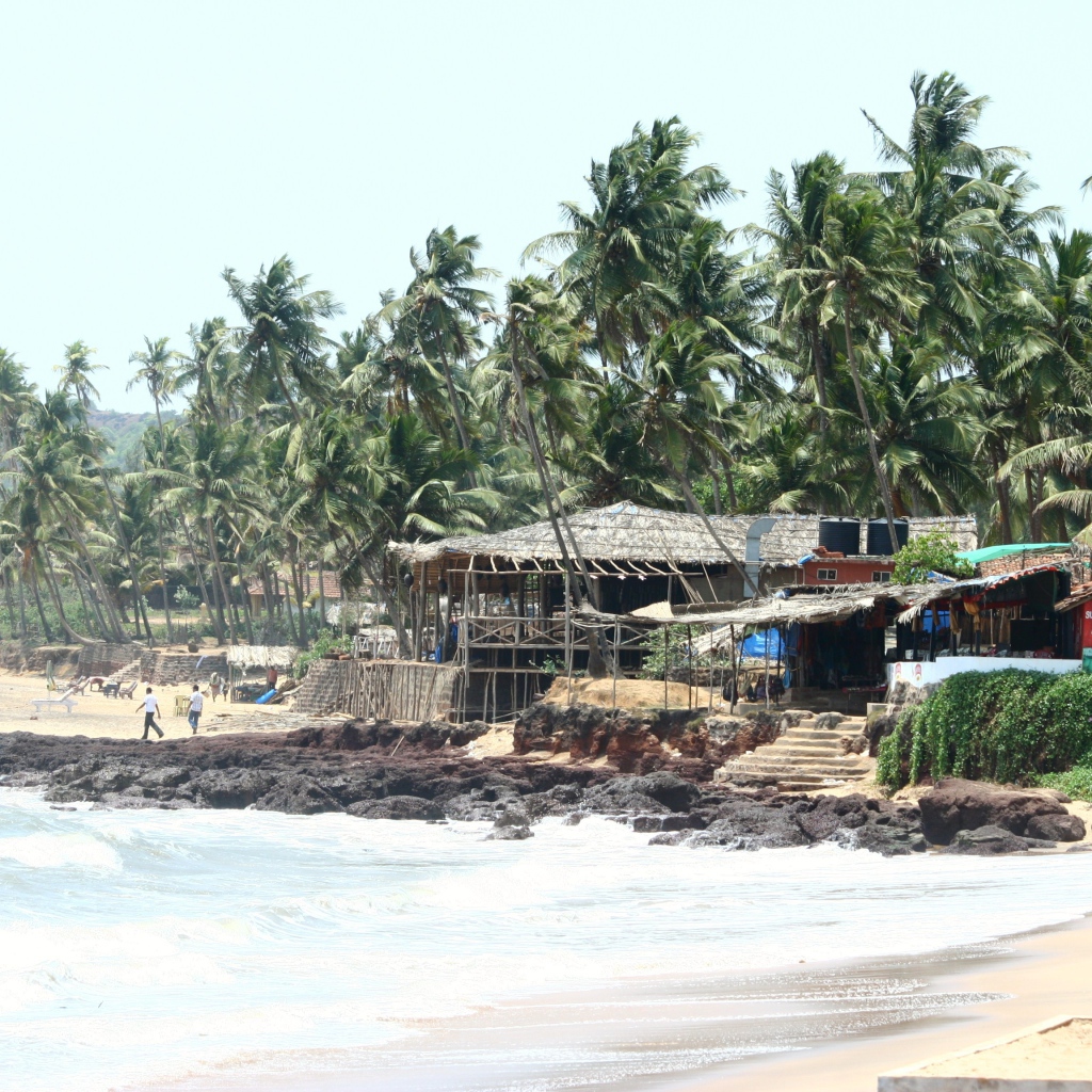 Отпуск на пляжах в Анджуне