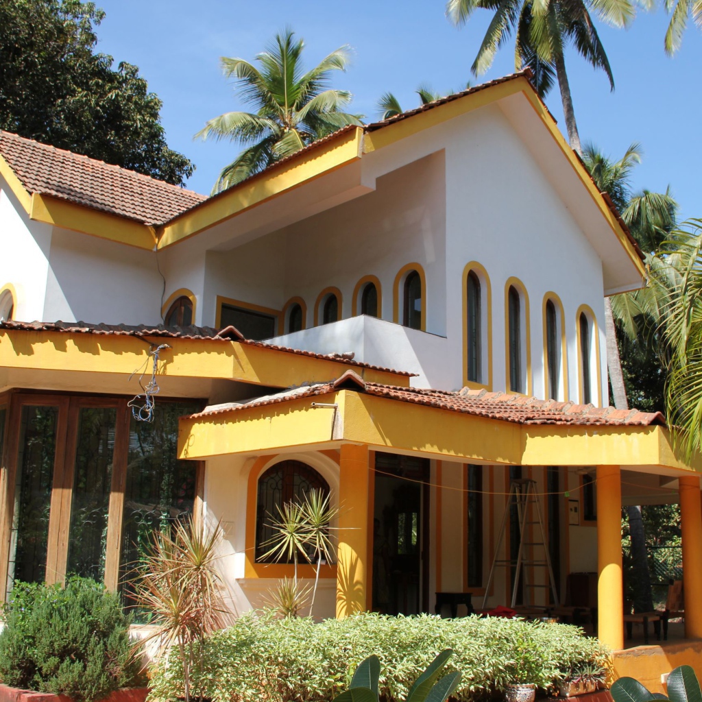 Beautiful houses in Goa
