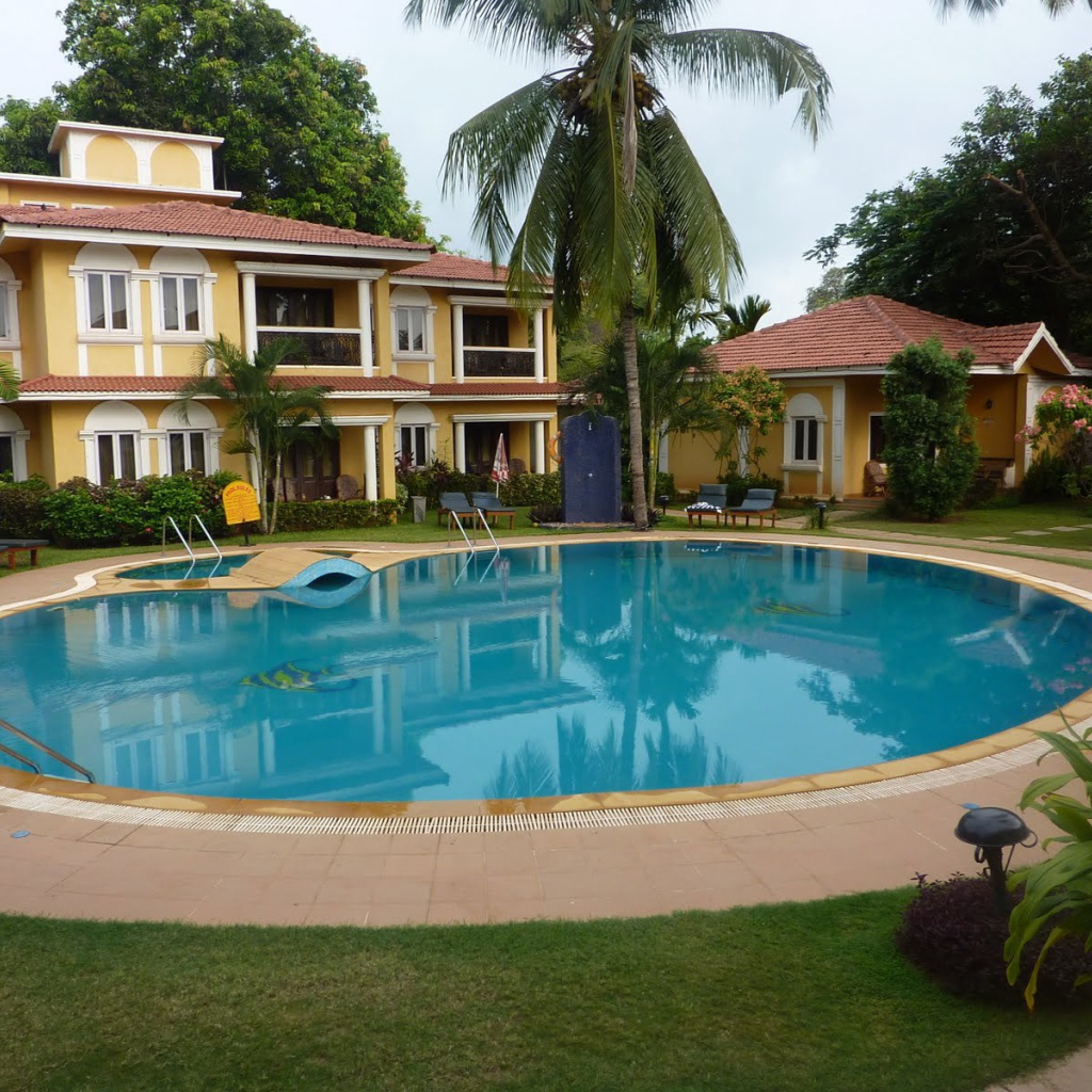 Красивые частные дома в Гоа