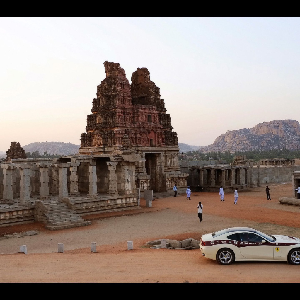 Феррари рядом с Мумбаи