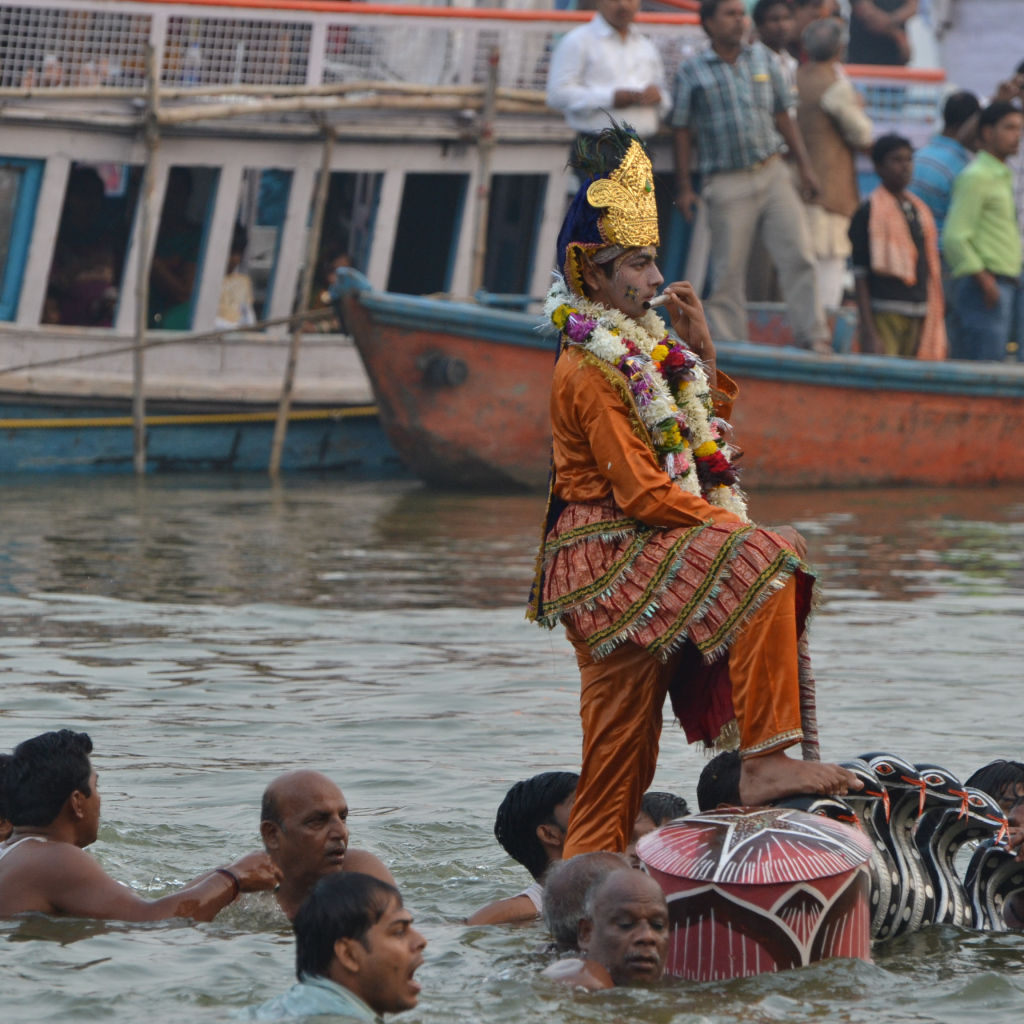 Фестиваль в городе Варанаси