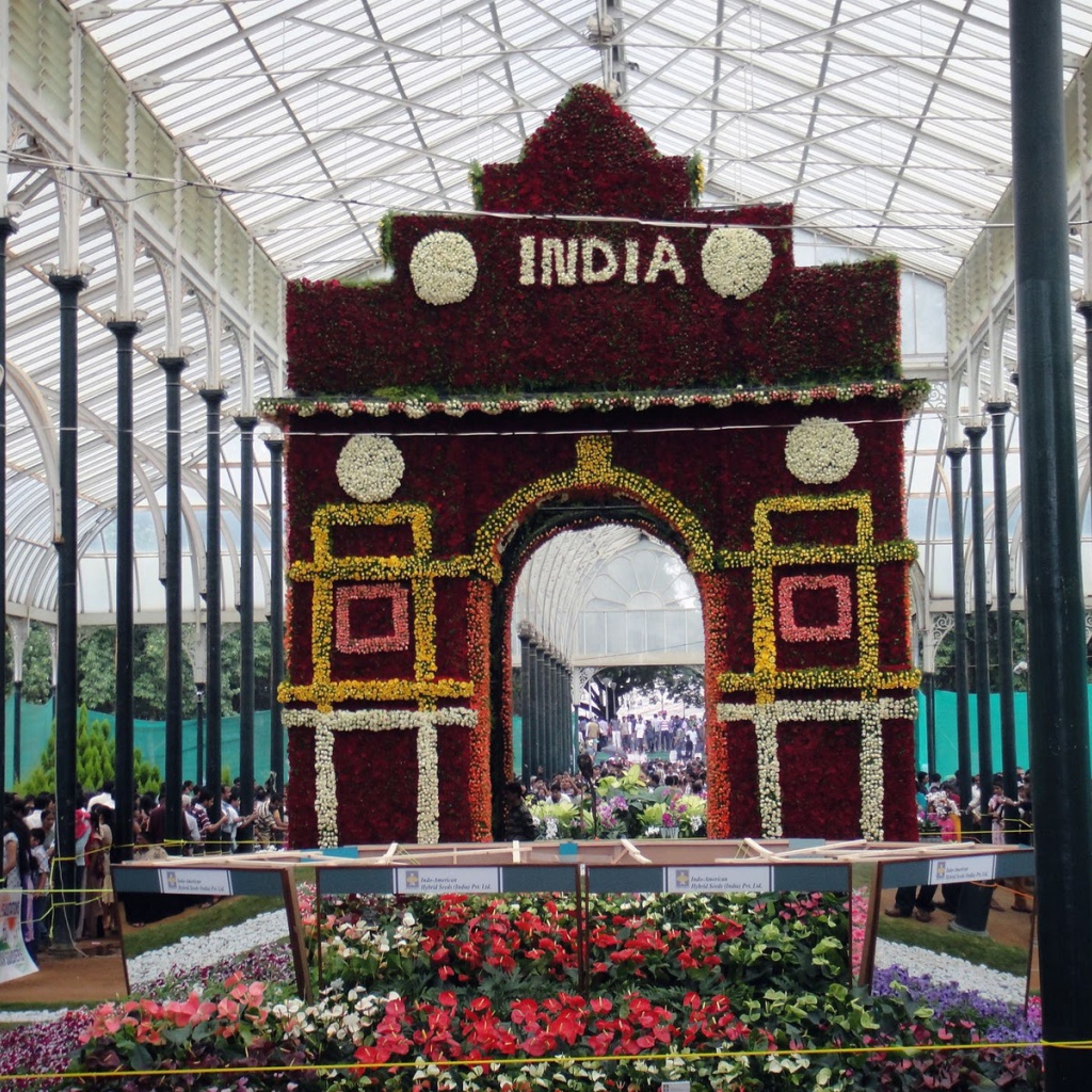 Шоу цветов в Бангалоре