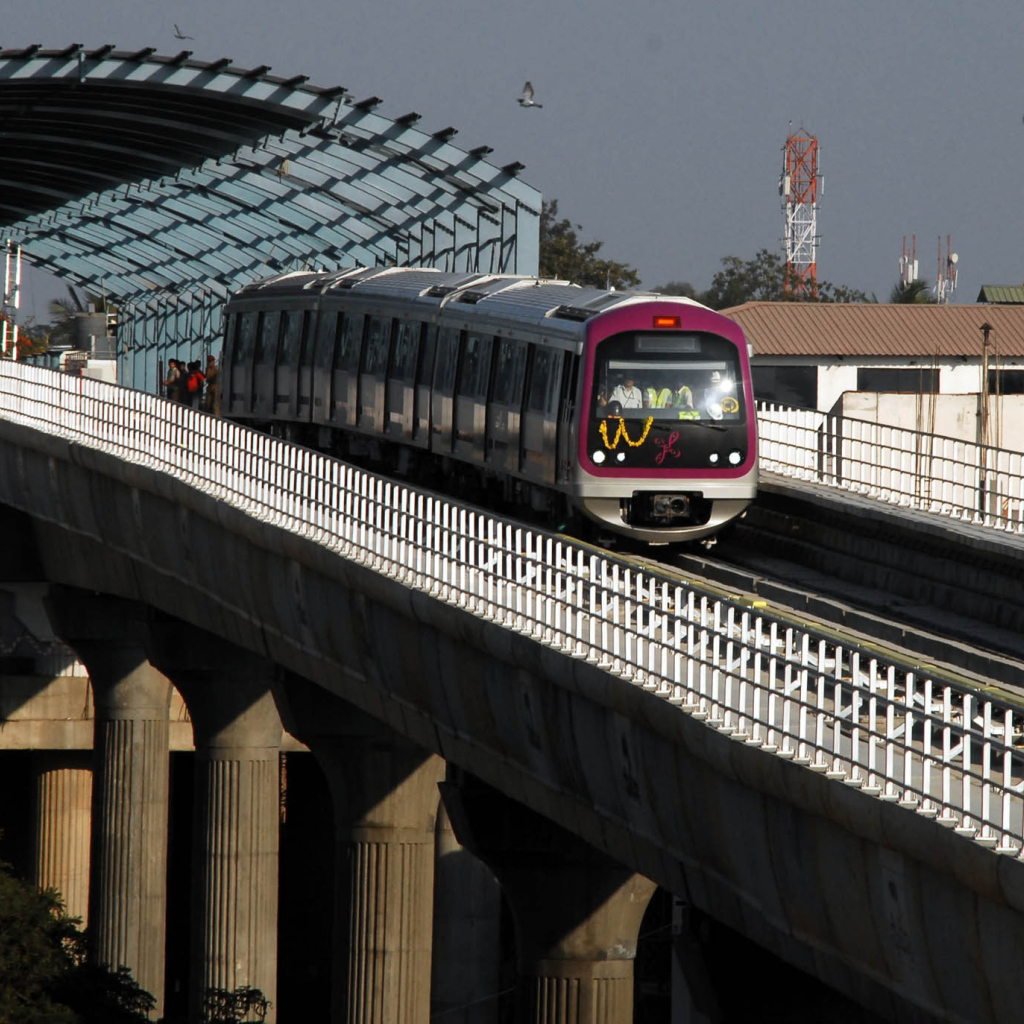 Наземное метро в Бангалоре