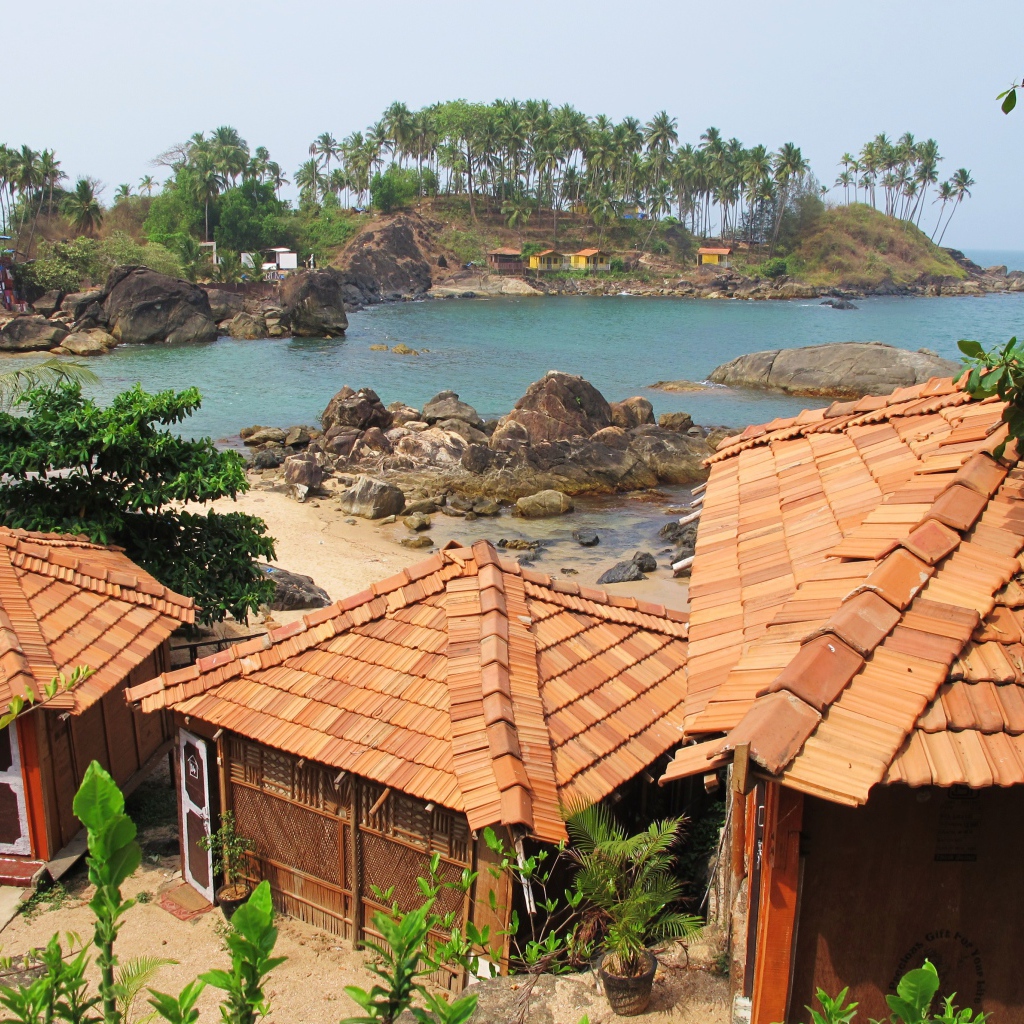 Маленькие дома в Гоа