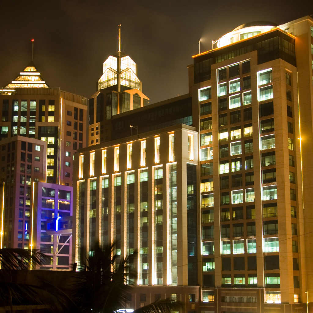 Ночные огни Бангалора