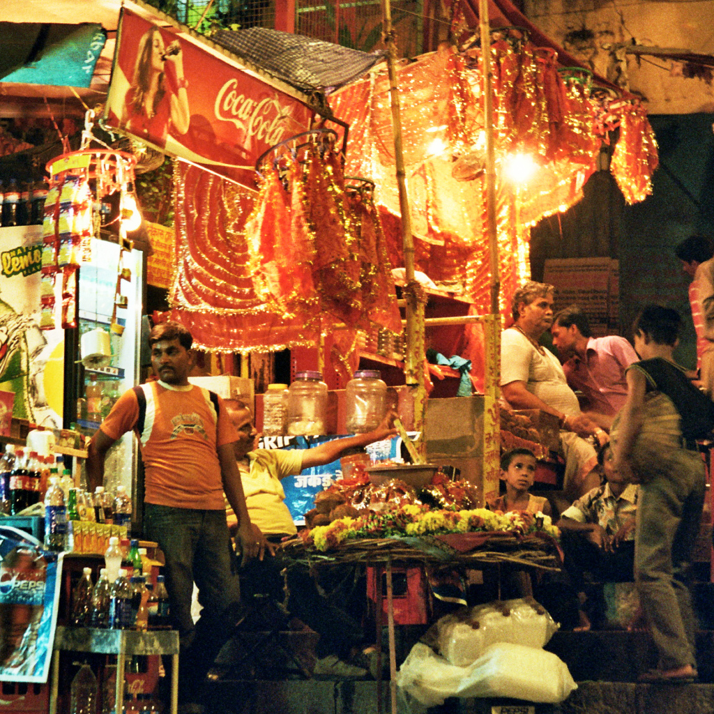 Ночной рынок в Варанаси