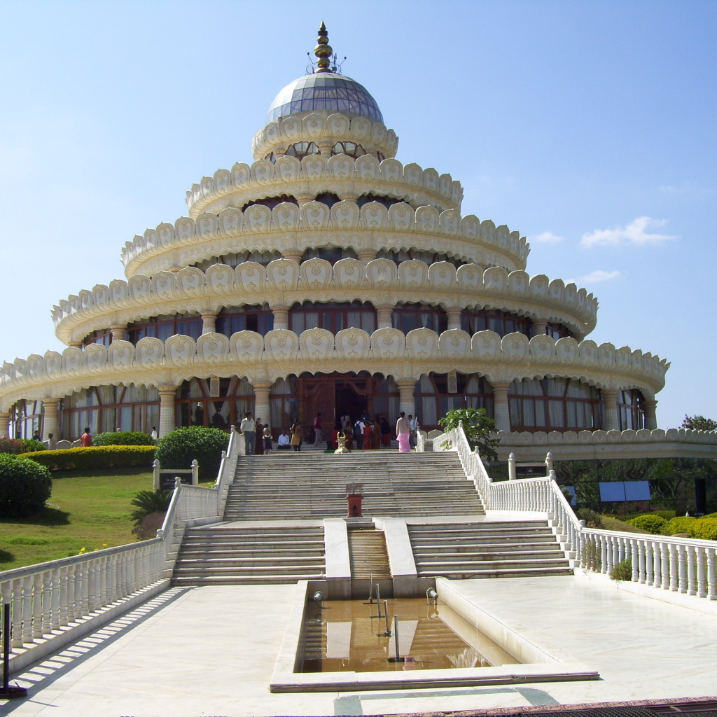 Необычная архитектура в Бангалоре