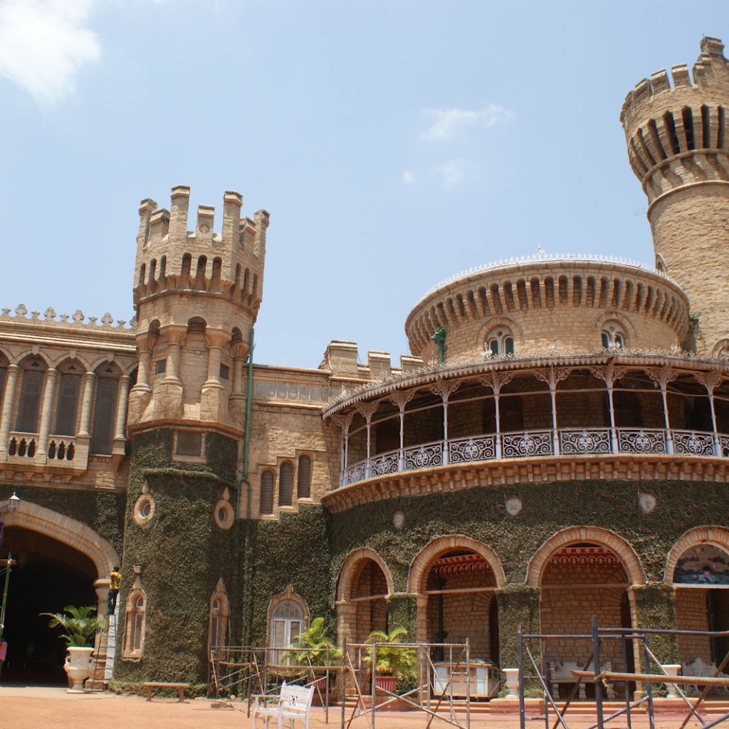 Необычный замок в Бангалоре