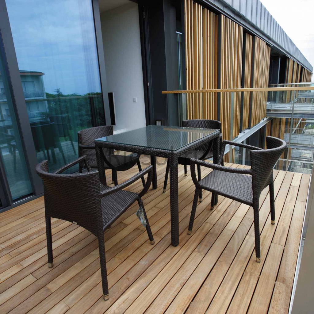 Балкончик в отеле на курорте Лидо ди Езоло, Италия