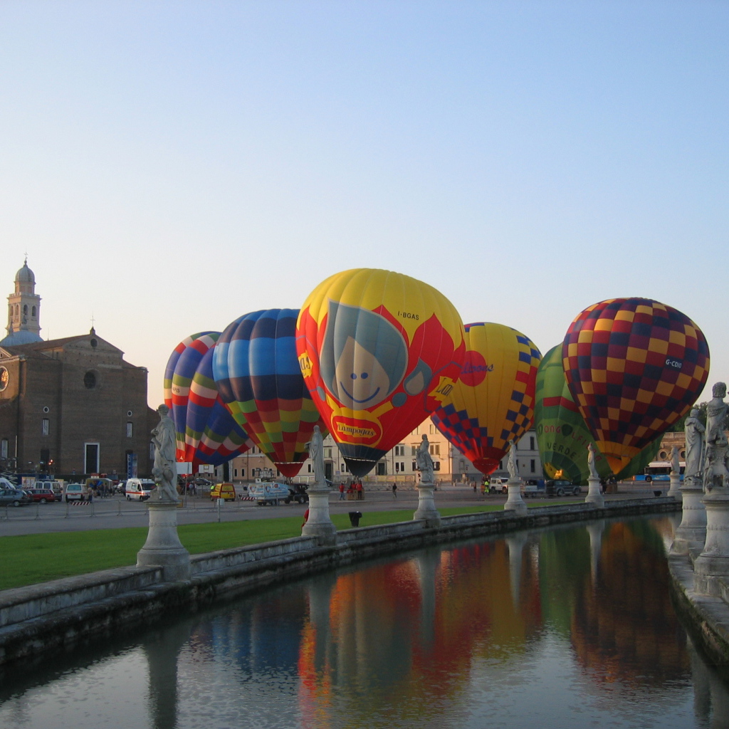 Фестиваль воздушных шаров в Падуе, Италия