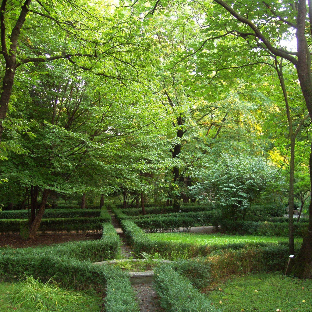 Ботанический сад в Парме, Италия