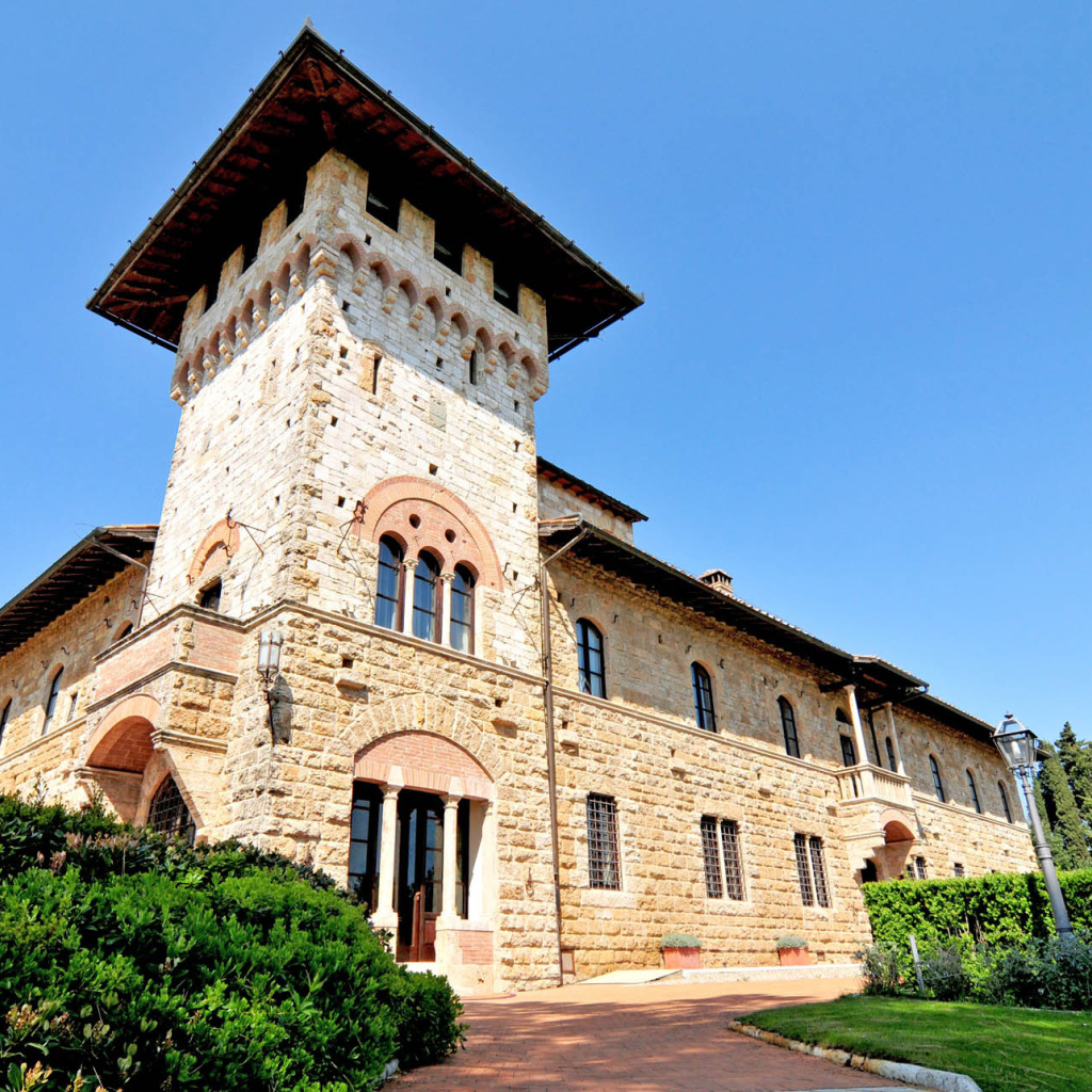 Замок в Сиене, Италия