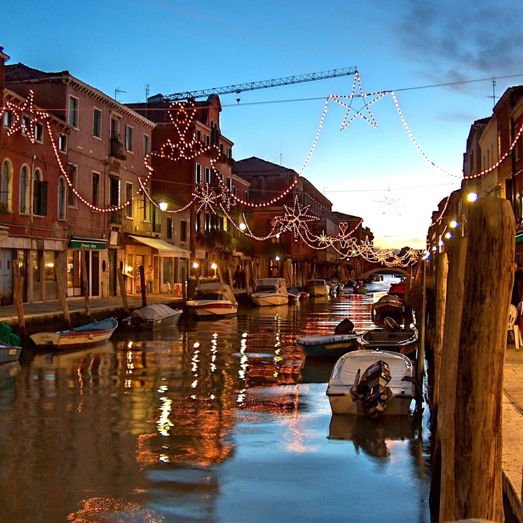 Рождественские каникулы на острове Мурано, Италия