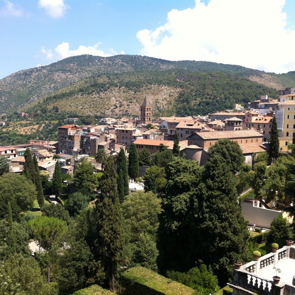 Город в Тиволи, Италия