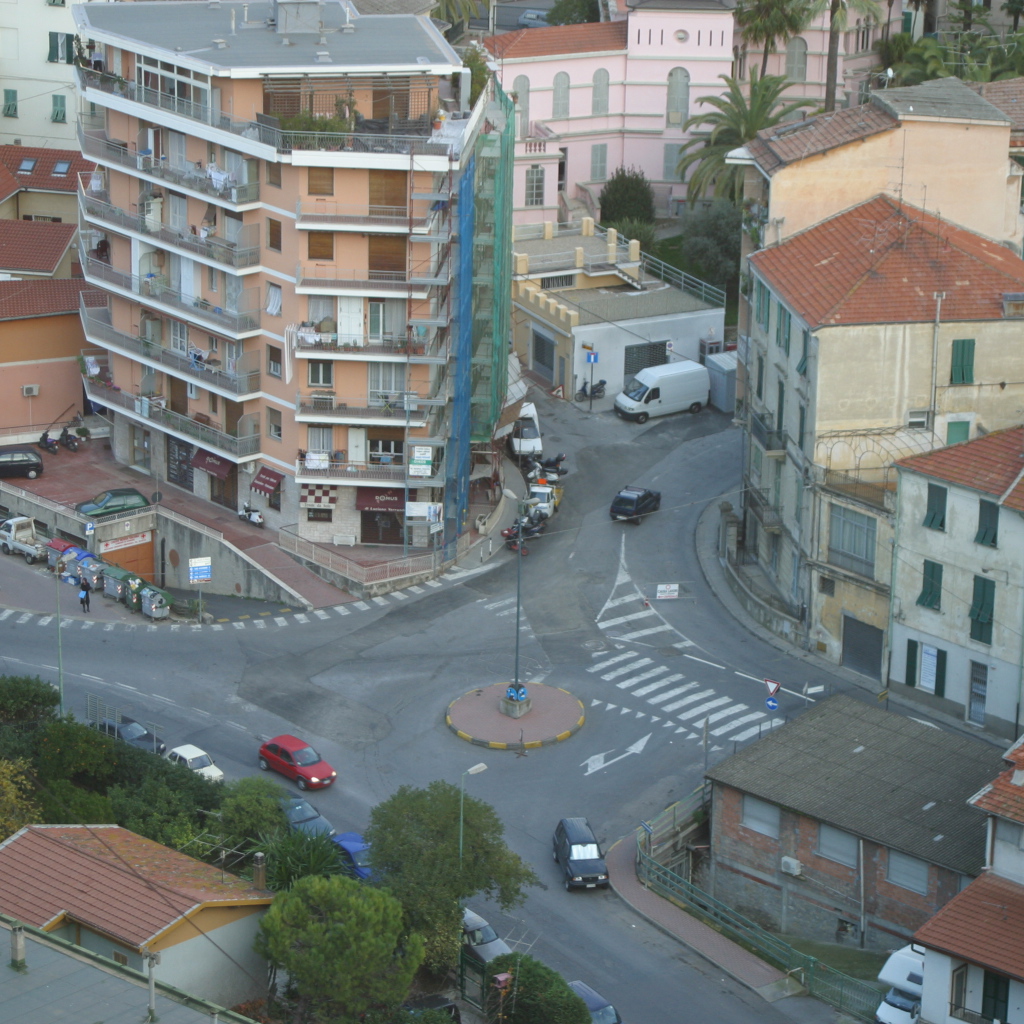 Городские улицы в Сан Ремо, Италия