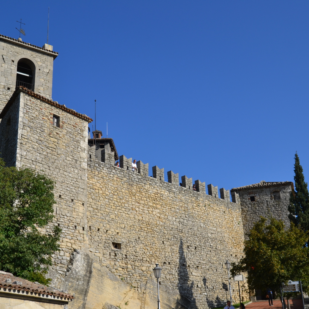 Крепость Гуата в Сан Марино, Италия