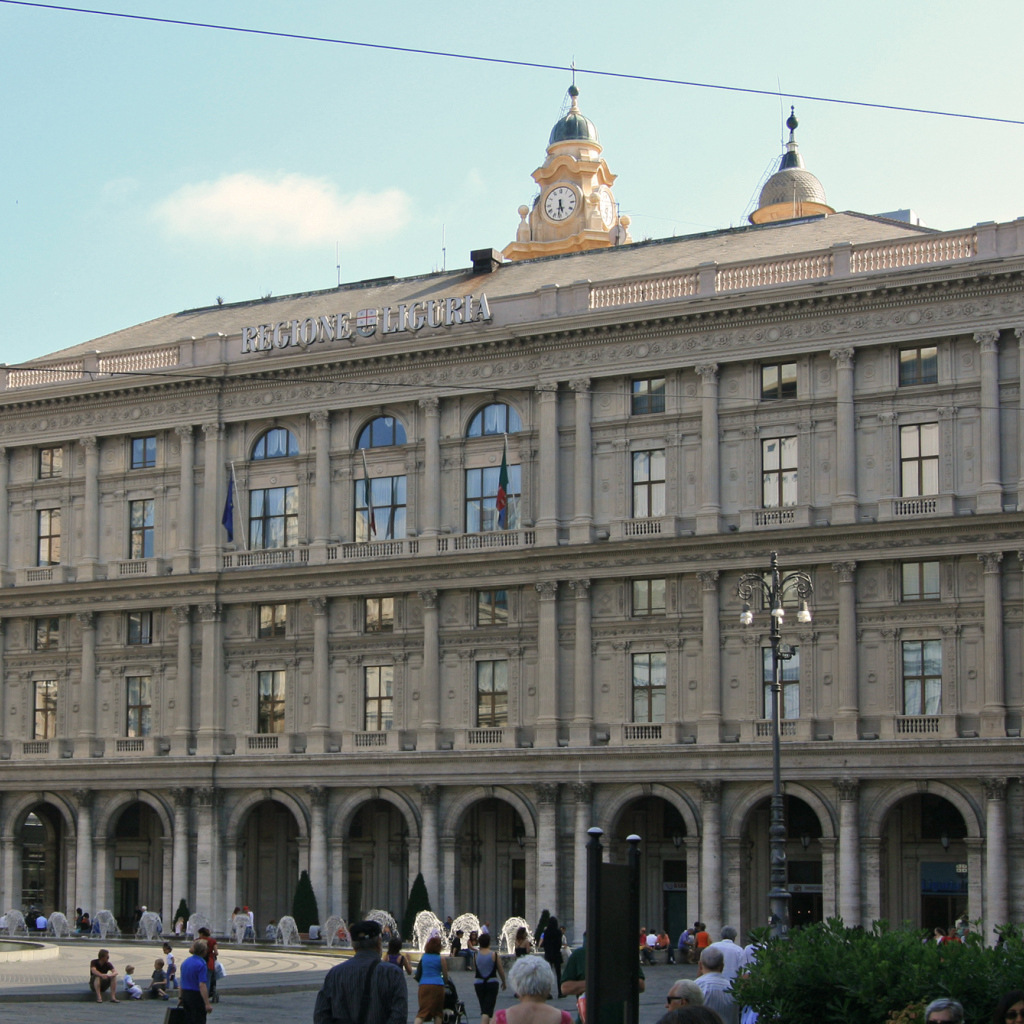 Дворец Реджионе в Лигурии, Италия