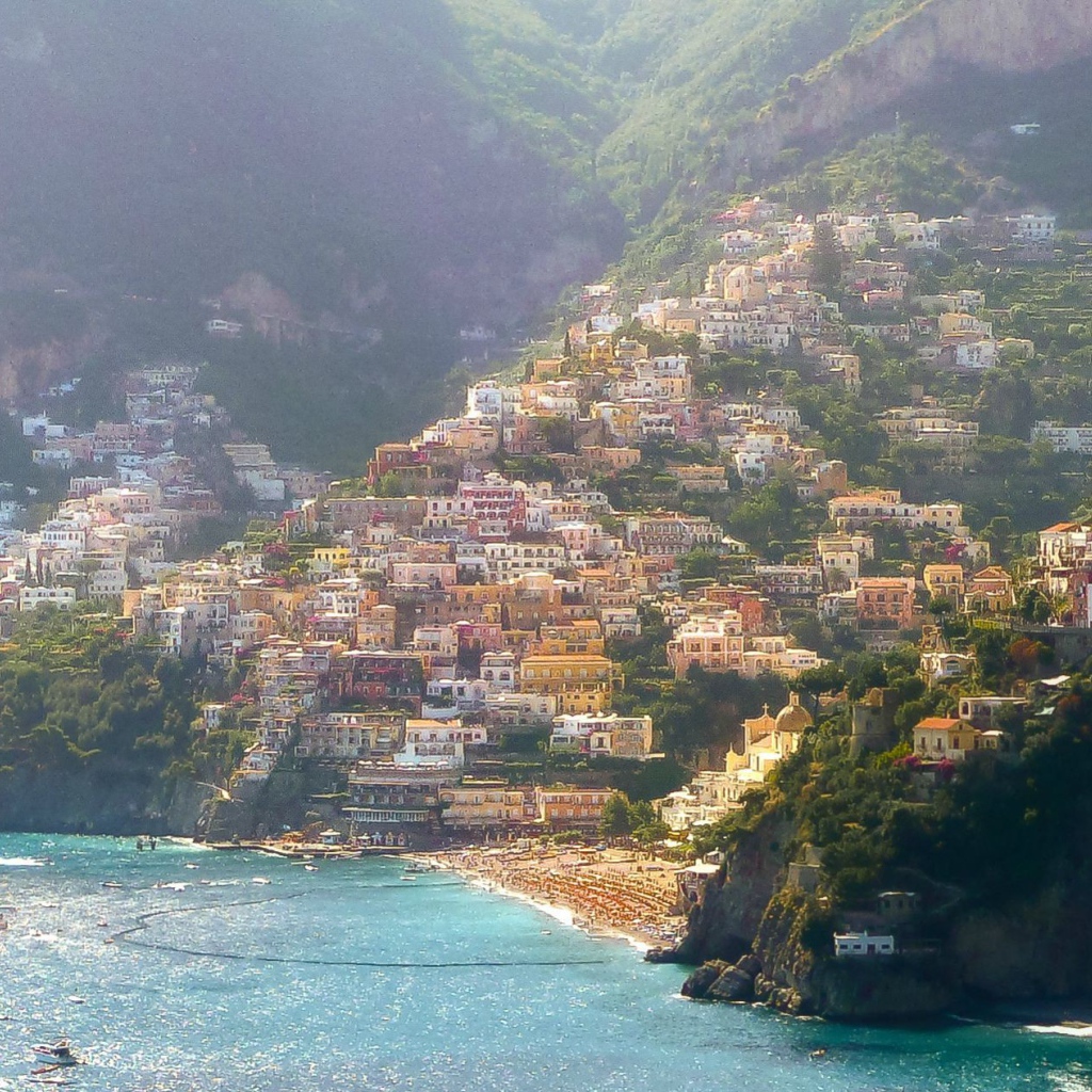 Город-курорт Позитано, Италия